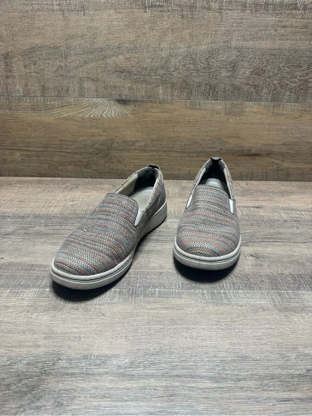 Dansko Women's Multicolor Knit Slip-On Flats